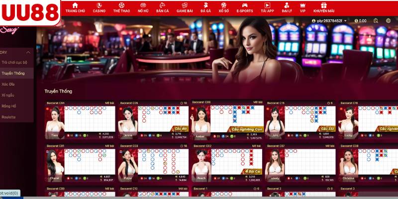 Baccarat – Đơn giản nhưng chưa từng lỗi mốt