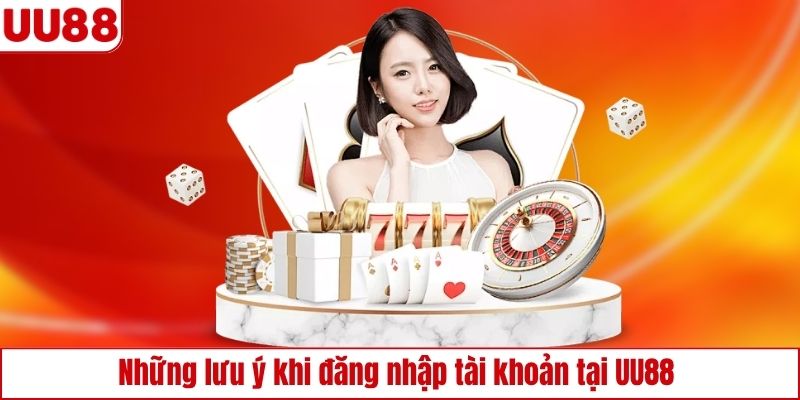 Lưu ý cần nắm rõ khi đăng nhập UU88
